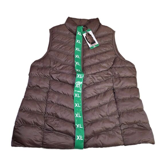 32 Degrees HEAT Women's Puffer Vest Nylon & Polyester, Pink, Size XL - Picture 2 of 4